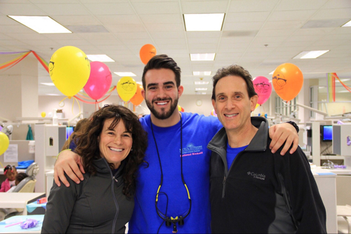 Photo of Dr. Saltz and family