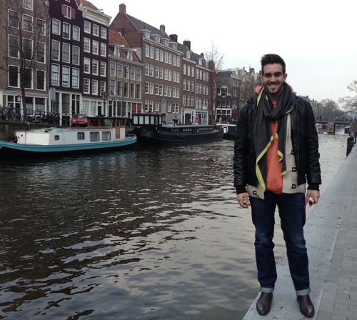 Photo of Dr. Saltz in Amsterdam