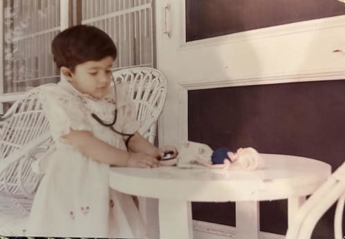 Photo of Dr. Setia as child