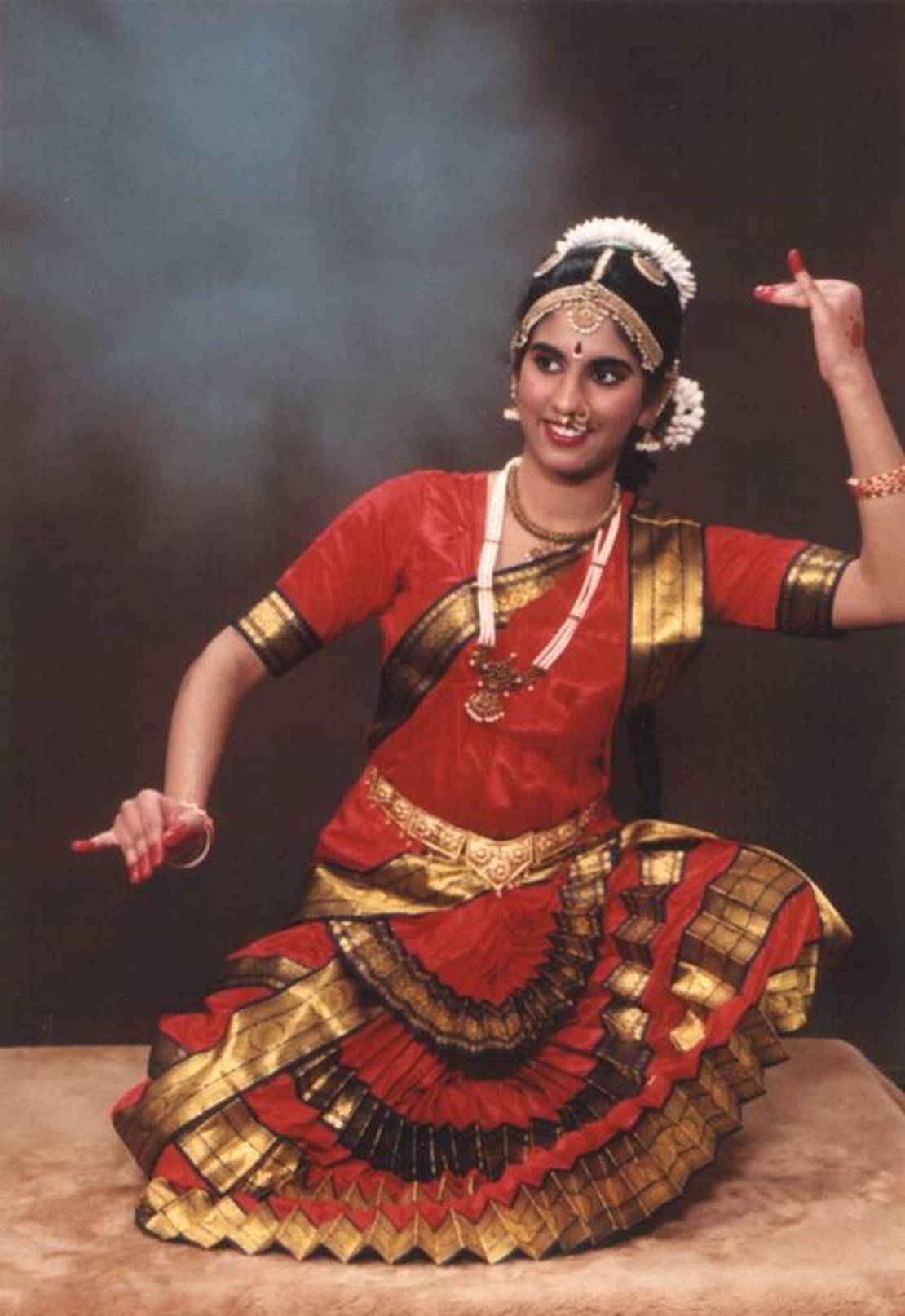 Aruna Rao, D.D.S., studied a South Indian form of classical dance for almost 20 years.