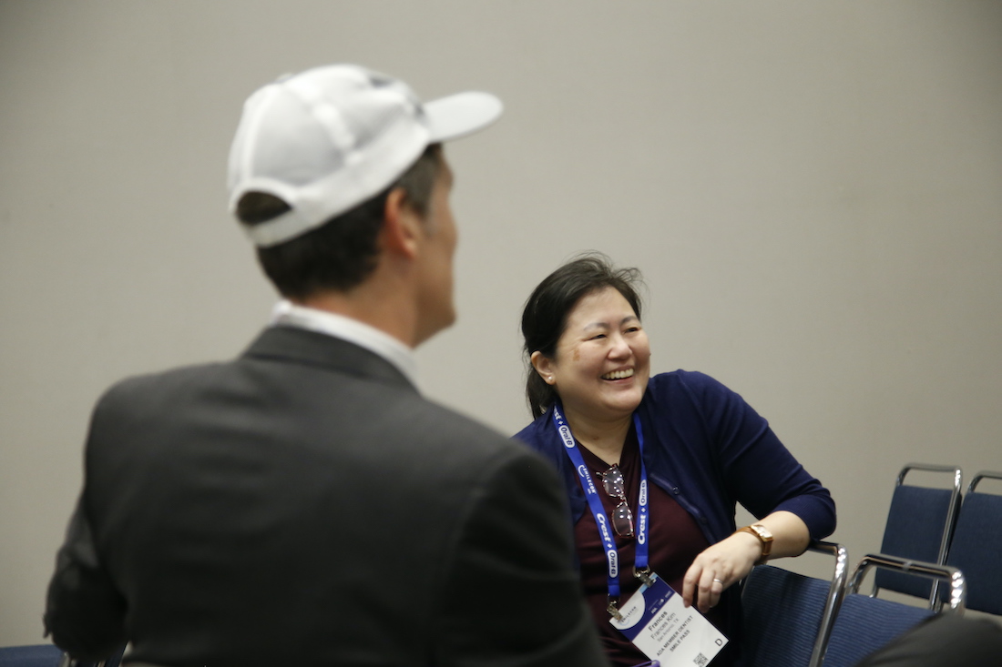 Attendee at Massachusetts forum at SmileCon